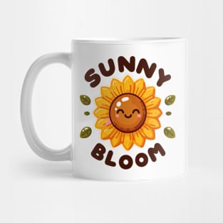 Sunny Bloom: Cheerful Sunflower Charm Mug